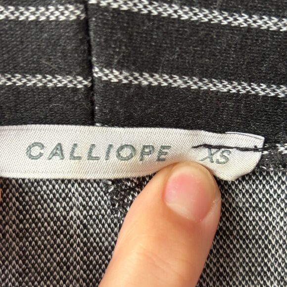 Calliope Gray Striped Blazer - Size XS - Picture 3 of 6